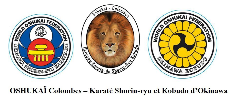 Logos karate kobudo Oshukai Colombes